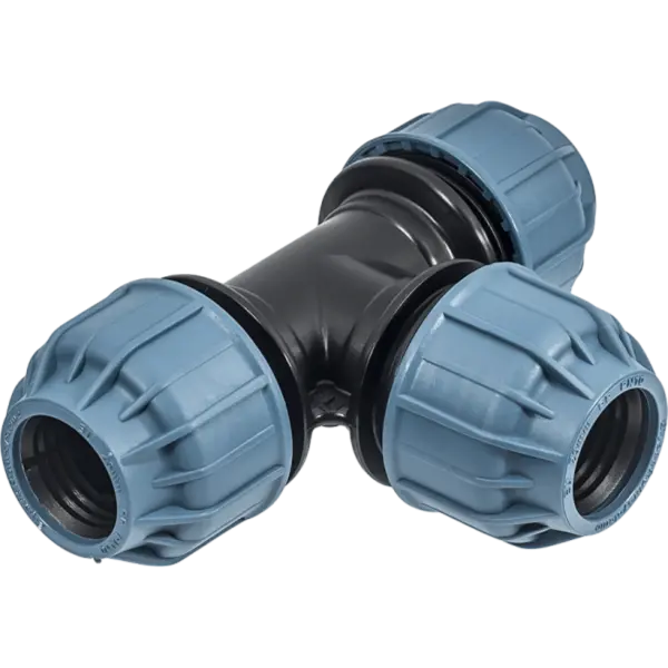 Teu egal compresiune PN 10 si PN 16, Elysee, Dimensiune 50 mm, Presiune 10 Bari