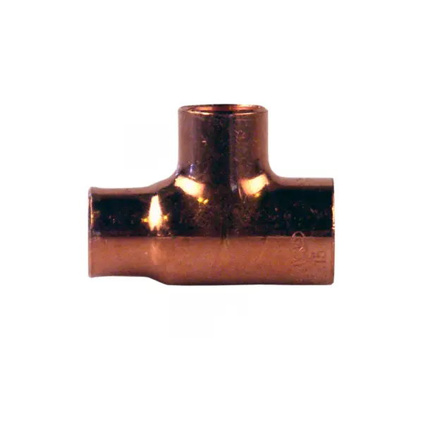 Teu redus cupru 22 x 15 x 15 mm