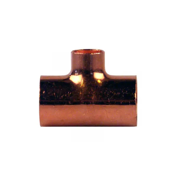 Teu redus cupru 28 x 22 x 28 mm