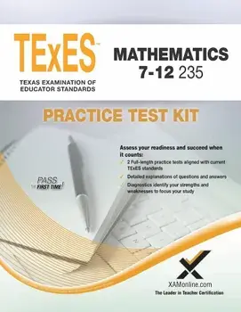 Texes Mathematics 7-12 235 Practice Test Kit, Paperback/Sharon A. Wynne