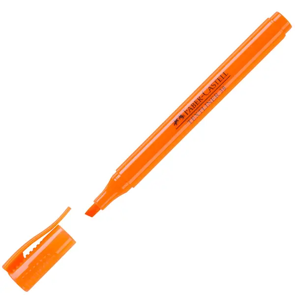 Textmarker Faber-Castell Slim 38 - Portocaliu