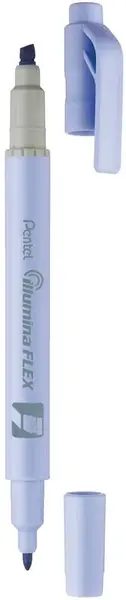 Textmarker Pentel Illumina Flex - Albastru