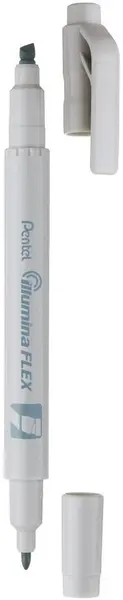 Textmarker Pentel Illumina Flex - Gri