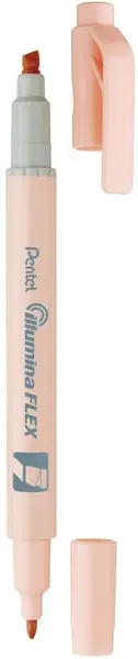 Textmarker Pentel Illumina Flex - Portocaliu
