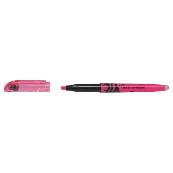 Textmarker Pilot Frixion Light diverse culori 3.3 mm varf tesit Textmarker Pilot Frixion Light diverse culori 3.3 mm varf tesit roz