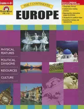 The 7 Continents Europe, Paperback/Evan-Moor Educational Publishers