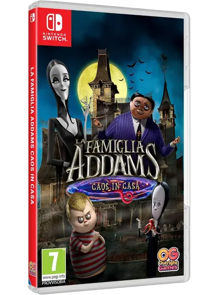 The Addams's Family Mansion Mayhem Нинтендо Суич