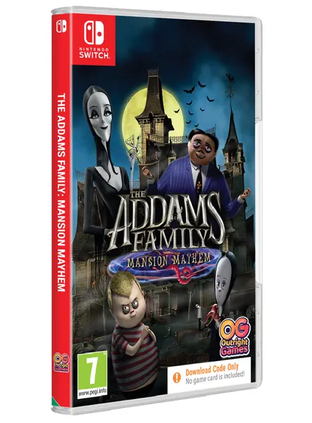 The Addams's Family Mansion Mayhem (code In Box) NSW