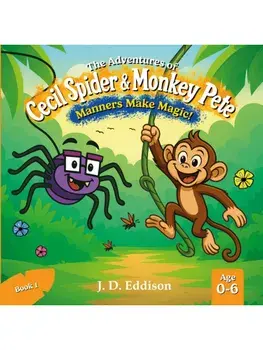 The Adventures of Cecil Spider & Monkey Pete. Manners Make Magic, Paperback/J. D. Eddison