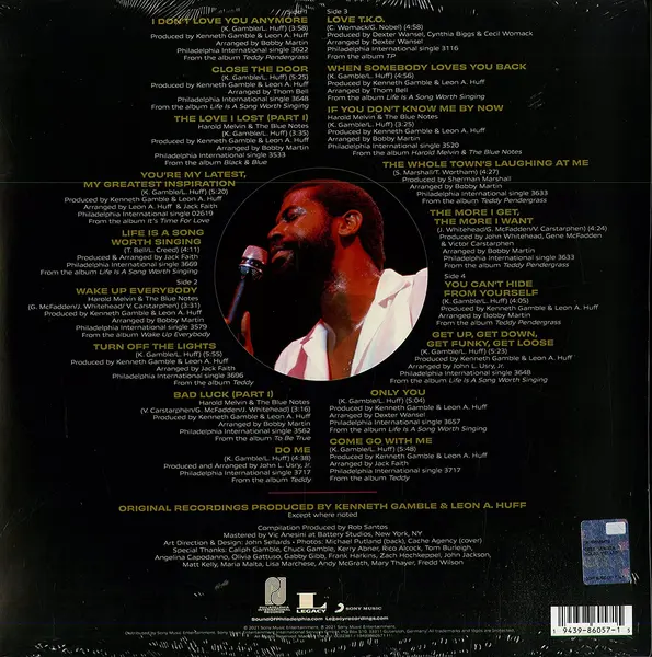 The Best Of Teddy Pendergrass - Vinyl | Teddy Pendergrass