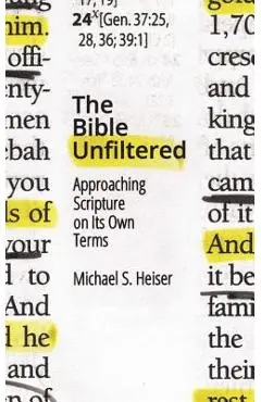 The Bible Unfiltered: Approaching Scripture on Its Own Terms - Michael S. Heiser