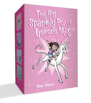 The Big Sparkly Box of Unicorn Magic: Phoebe and Her Unicorn Box Set Volume 1-4, Paperback/Andrews McMeel Publishing