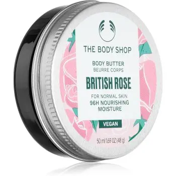 The Body Shop British Rose Body Butter unt pentru corp cu efect de nutritiv