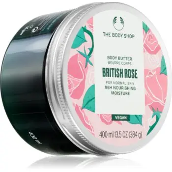 The Body Shop British Rose Body Butter unt pentru corp cu efect de nutritiv