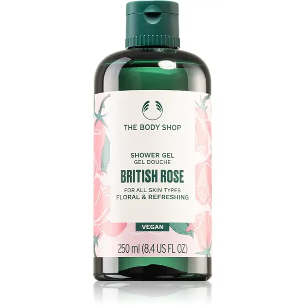 The Body Shop British Rose Shower Gel gel de duș 250 ml