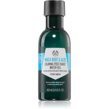 The Body Shop Maca Root & Aloe Calming Post-Shave Water Gel gel după bărbierit cu efect calmant
