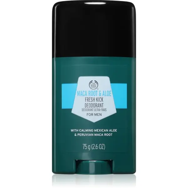 The Body Shop Maca Root & Aloe Fresh Kick Deodorant deodorant stick pentru barbati 75 g