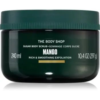 The Body Shop Mango Body Scrub peeling pentru corp cu efect revigorant cu ulei de mango