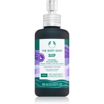 The Body Shop Sleep Lavander & Vetiver spray pentru perne cu esente de lavanda