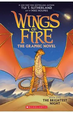 The Brightest Night (Wings of Fire Graphic Novel #5): A Graphix Book - Tui T. Sutherland