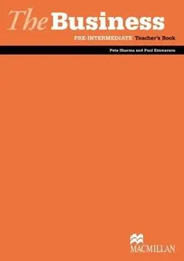 The Business Pre-Intermediate Teacher's Book | Pete Sharma, Paul Emmerson