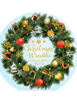 The Christmas Wreaths Colouring Book. 45 Festive Artworks, Hardback/Tansy Willow