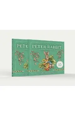 The Classic Tale of Peter Rabbit Classic Heirloom Edition: The Classic Edition Hardcover with Slipcase and Ribbon Marker - Charles Santore