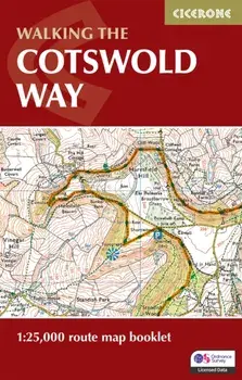 The Cotswold Way Map Booklet. 1:25,000 OS Route Mapping, 2 Revised edition, Paperback/***