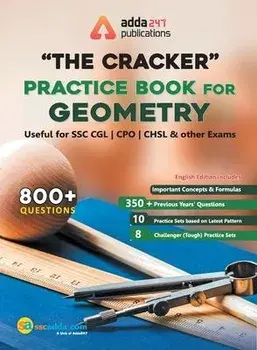 The Cracker Practice Book for Geometry (In English Printed Edition), Paperback/Adda247
