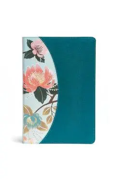 The CSB Study Bible for Women, Teal/Sage Leathertouch - Csb Bibles By Holman