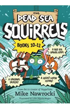 The Dead Sea Squirrels Set Books 10--12: Risky River Rescue / A Twisty-Turny Journey / Babbleland Breakout - Mike Nawrocki