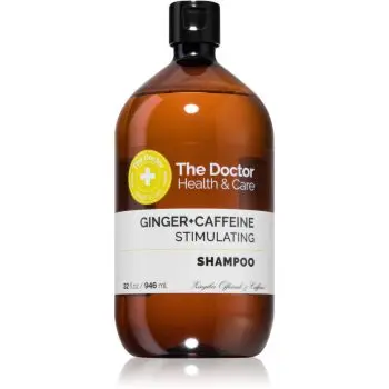 The Doctor Ginger + Caffeine Stimulating sampon de întărire pentru părul subtiat cu tendința de a cădea cu cafeina