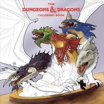 The Dungeons & Dragons Coloring Book. 80 Adventurous Line Drawings, Paperback/Official Dungeons & Dragons