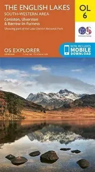 The English Lakes South-Western Area. Coniston, Ulverston & Barrow-in-Furness, Sheet Map/***