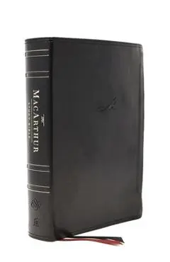 The Esv, MacArthur Study Bible, 2nd Edition, Leathersoft, Black: Unleashing God's Truth One Verse at a Time - John F. Macarthur