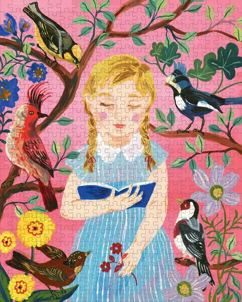 The Girl Who Reads to Birds 500-Piece Puzzle | Artisan