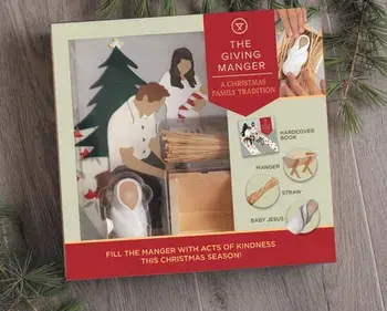 The Giving Manger: A Christmas Family Tradition, Hardcover/Allison Hottinger