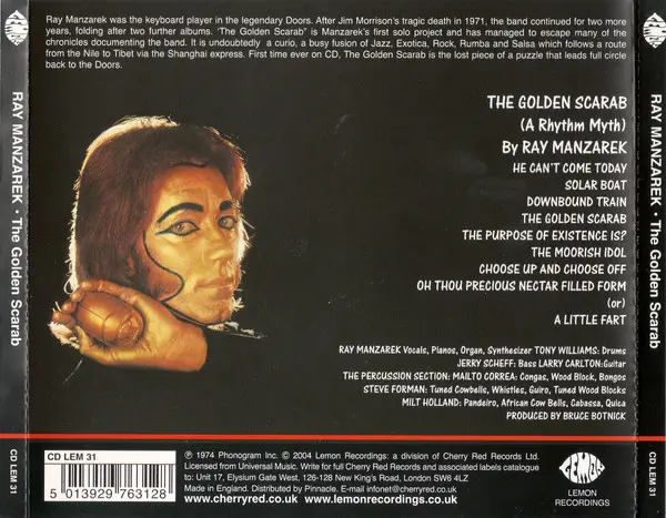 The Golden Scarab | Ray Manzarek