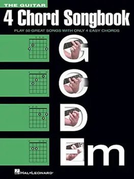The Guitar Four-Chord Songbook G-C-D-Em: Melody/Lyrics/Chords, Paperback/Hal Leonard Corp