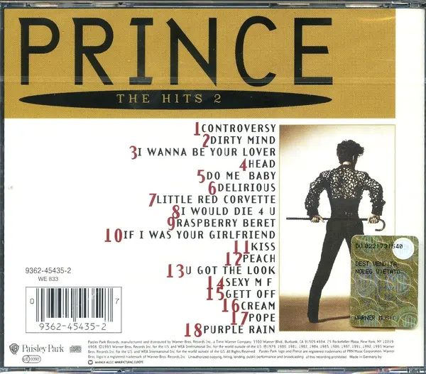 The Hits 2 | Prince