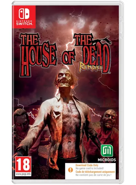 The House Of The Dead Remake Code In Box PC|Nintendo Switch