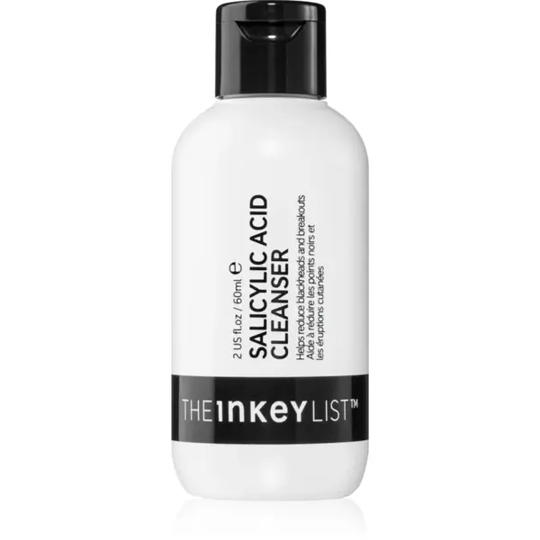 The Inkey List Salicylic Acid Cleanser gel de curatare facial cu acid salicilic 60 ml