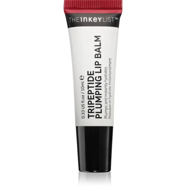 The Inkey List Tripeptide Plumping Lip Balm balsam de buze cu efect de crestere culoare Berry 10 ml