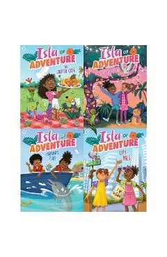 The Isla of Adventure Collected Set #2: The Critter Café; Island Snow; Marina's Turf; City Pals - Dela Costa