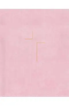 The Jesus Bible, NIV Edition, Leathersoft Over Board, Pink, Indexed, Comfort Print - Passion