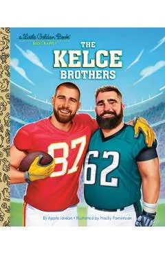 The Kelce Brothers: A Little Golden Book Biography - Apple Jordan