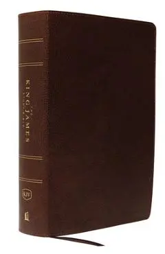 The King James Study Bible, Bonded Leather, Brown, Full-Color Edition - Thomas Nelson