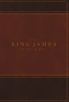 The King James Study Bible, Imitation Leather, Brown, Indexed, Full-Color Edition/Thomas Nelson