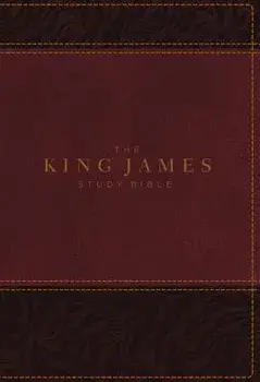 The King James Study Bible, Imitation Leather, Burgundy, Indexed, Full-Color Edition/Thomas Nelson