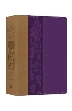 The KJV Study Bible - Large Print [violet Floret] - Christopher D. Hudson